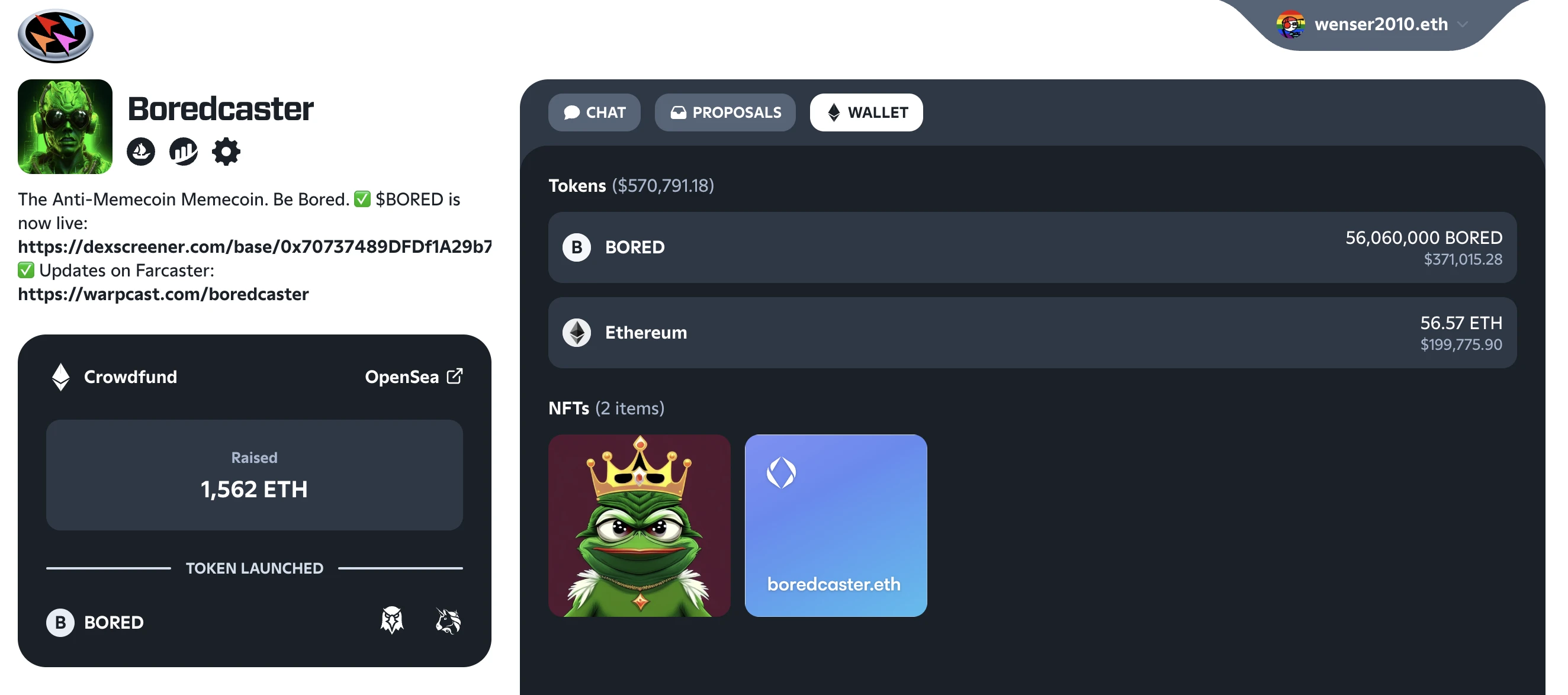 BORED：一个160万粉丝的KOL，发起了反Memecoin的Meme项目 第5张